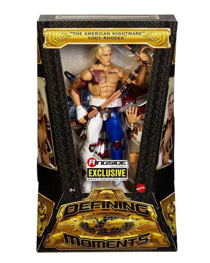 WWE Mattel Elite Defining Moments 2023 (Ringside Exclusive) -"The American Nightmare" Cody Rhodes