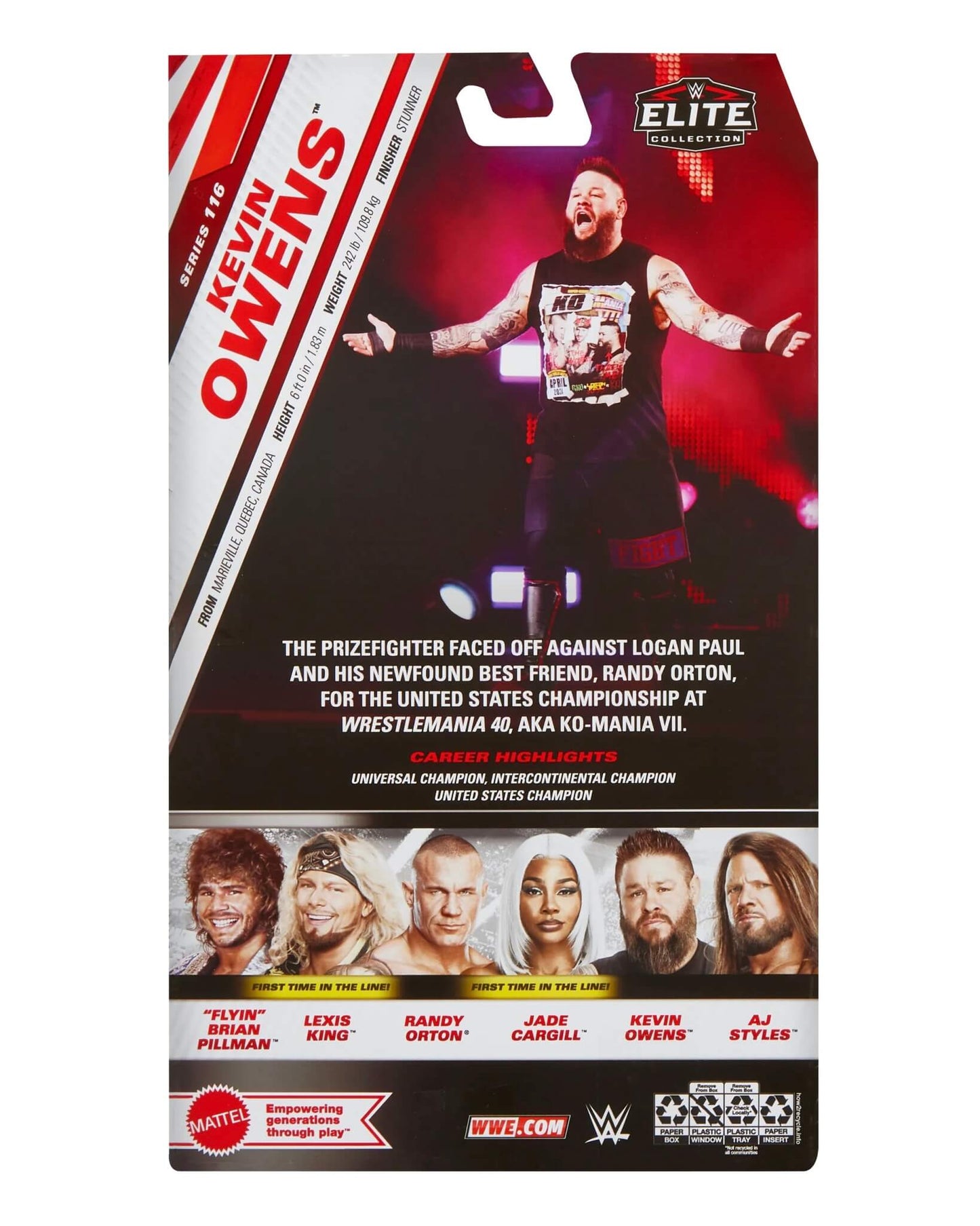 WWE Elite 116 - Kevin Owens