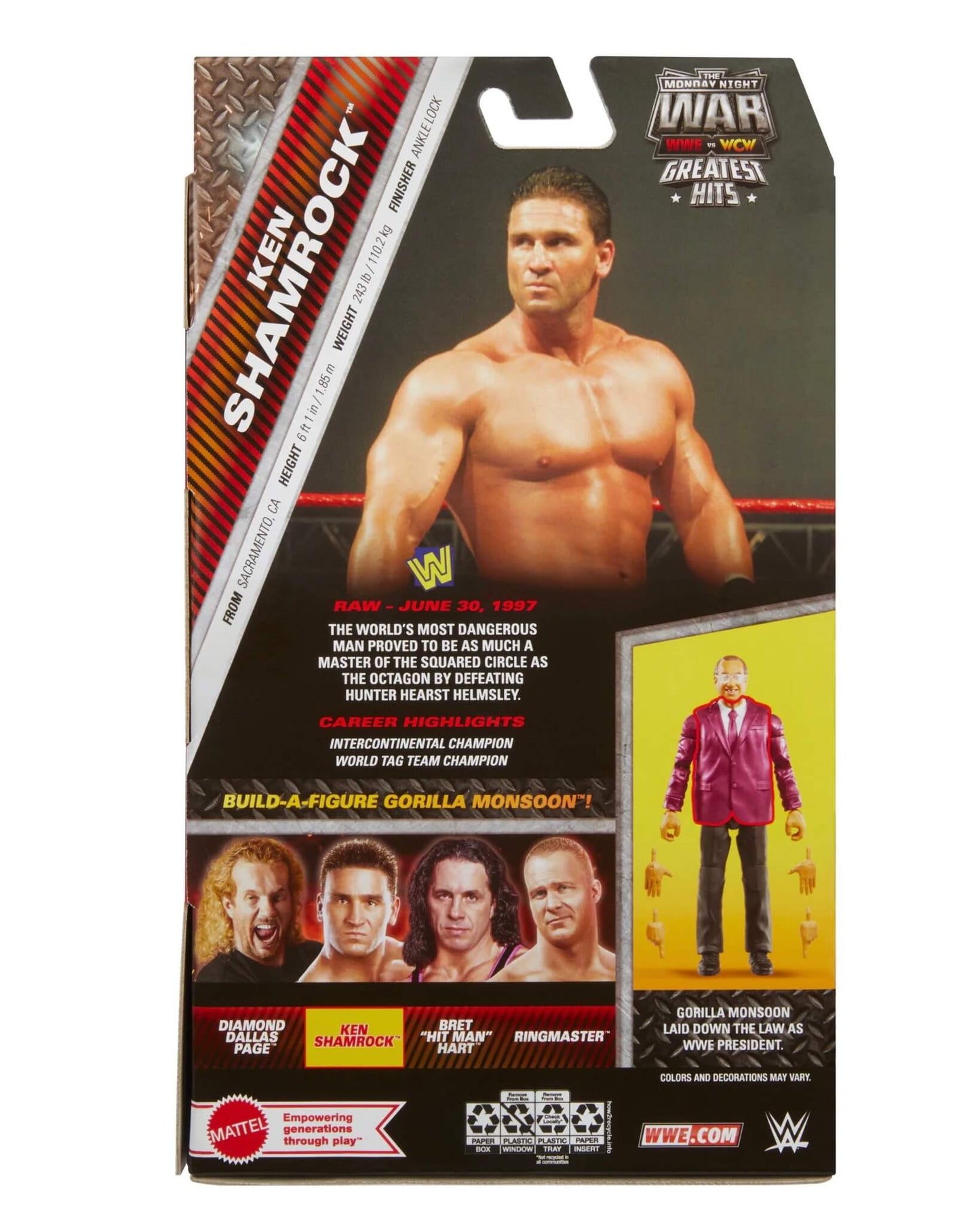 WWE Elite Monday Night War Greatest Hits 2 - Ken Shamrock