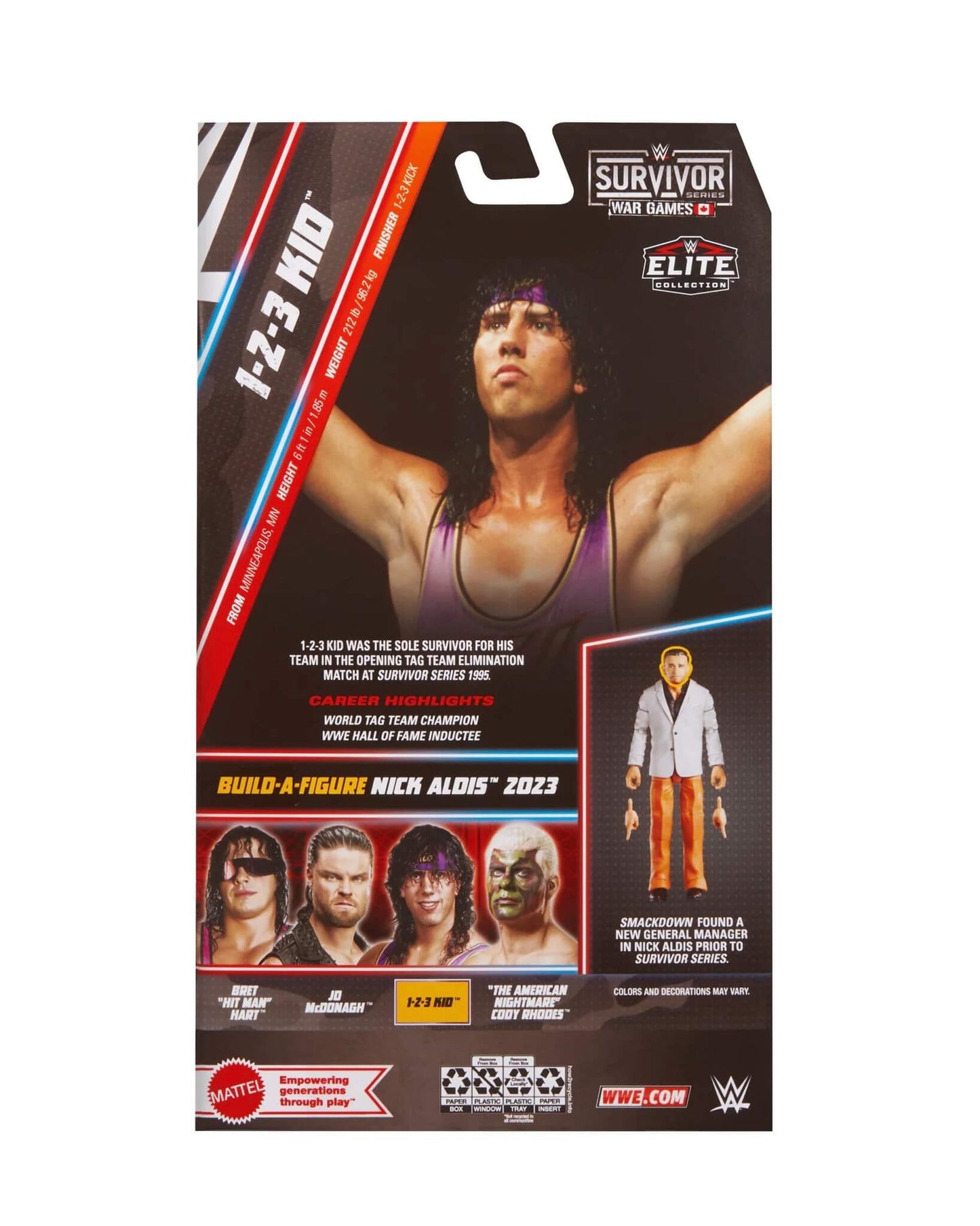 WWE Elite Survivor Series 2025 - 1-2-3 Kid