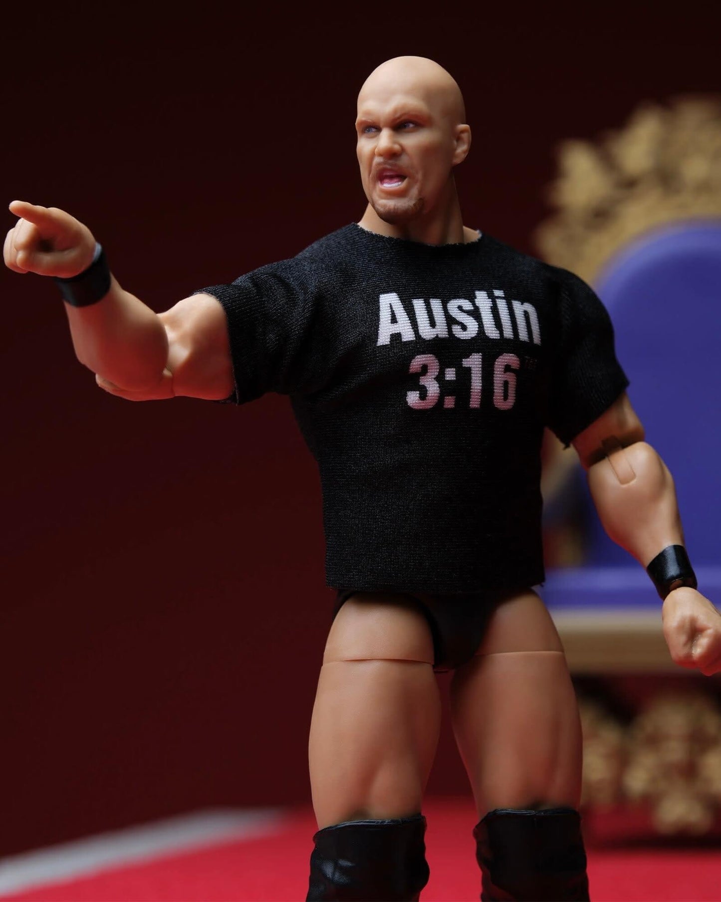 WWE Elite King of the Ring - "Stone Cold" Steve Austin