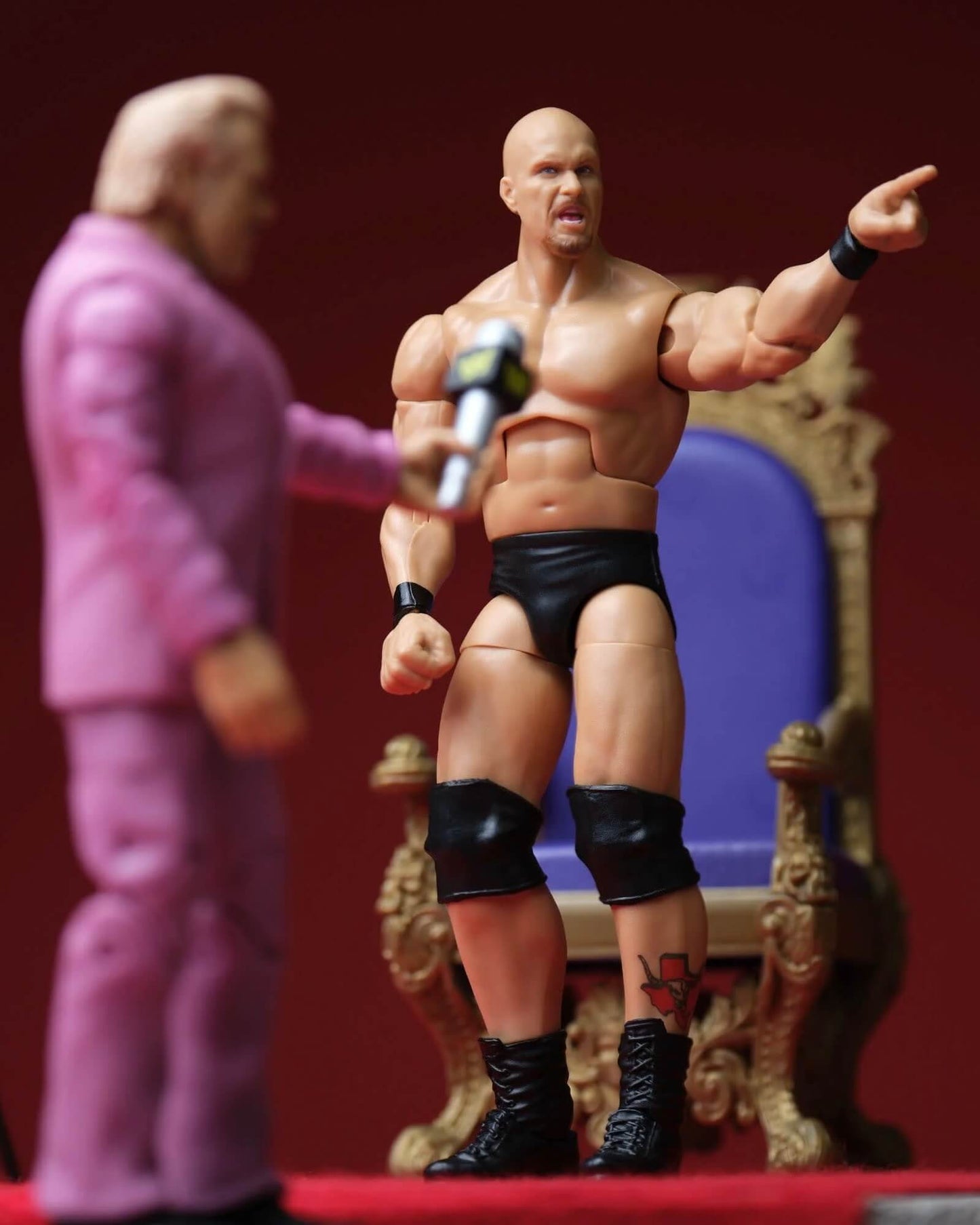 WWE Elite King of the Ring - "Stone Cold" Steve Austin