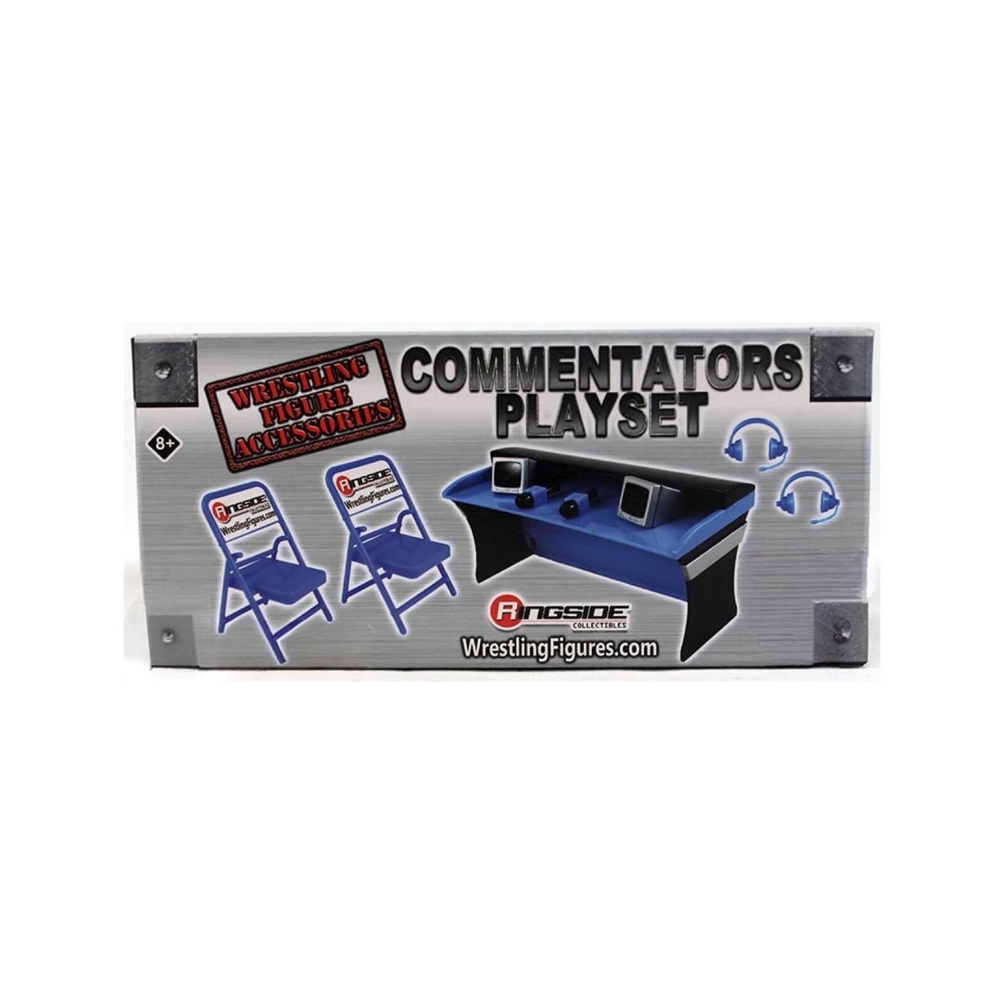 Kommentatoren Playset (blau)