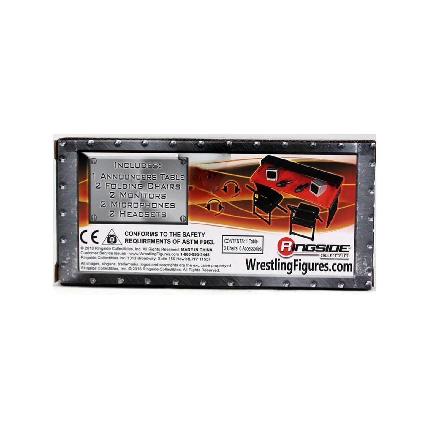 Kommentatoren Playset (rot)