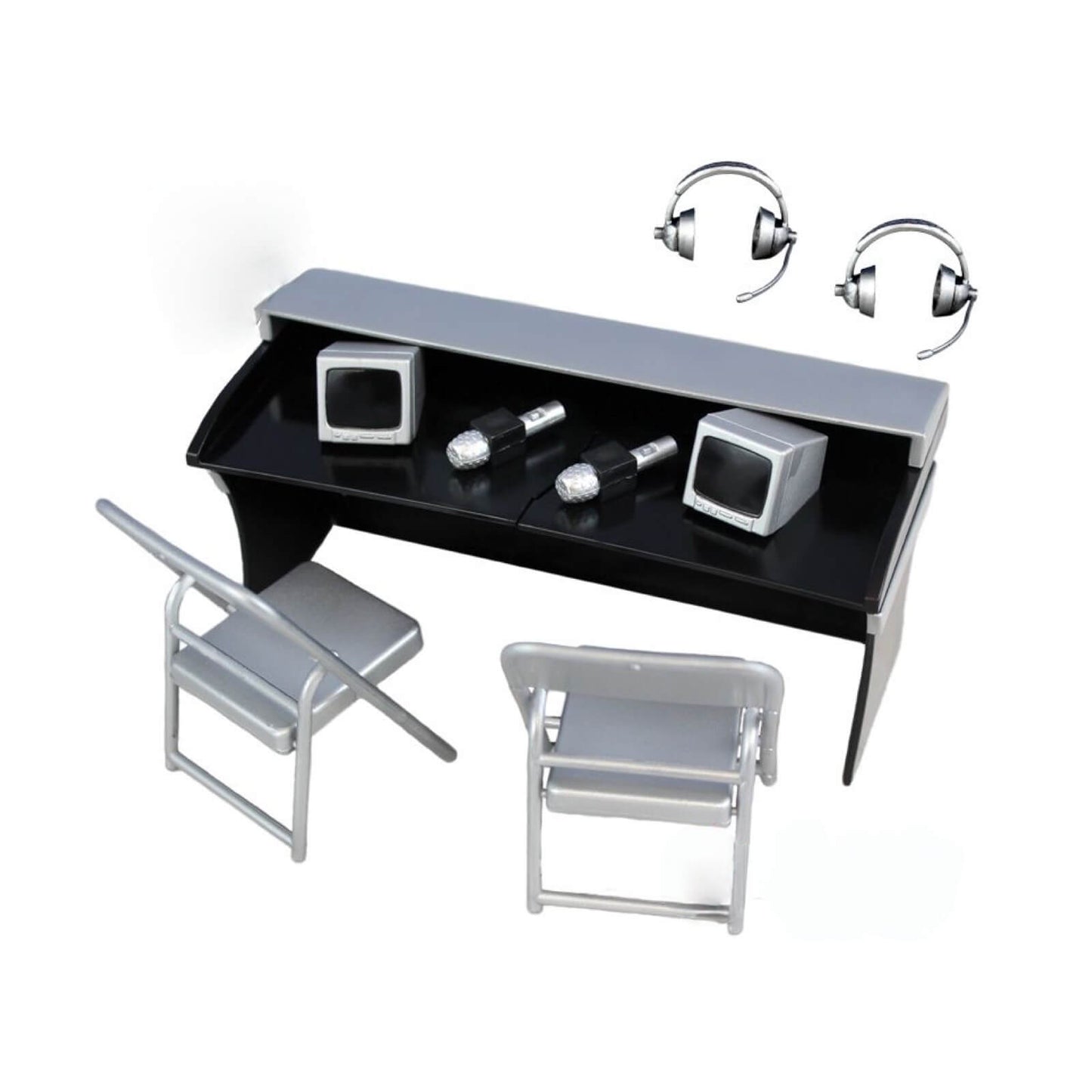 Kommentatoren Playset (silber)