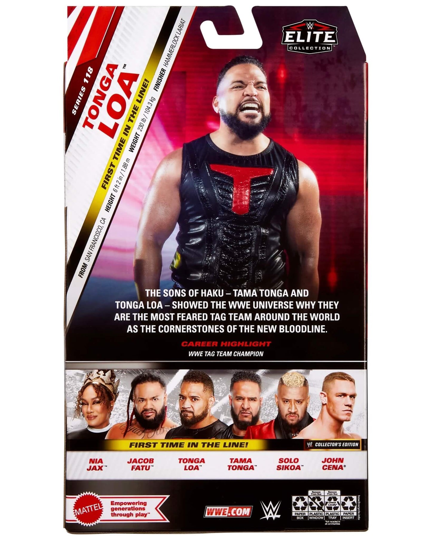 WWE Elite 118 - Tonga Loa