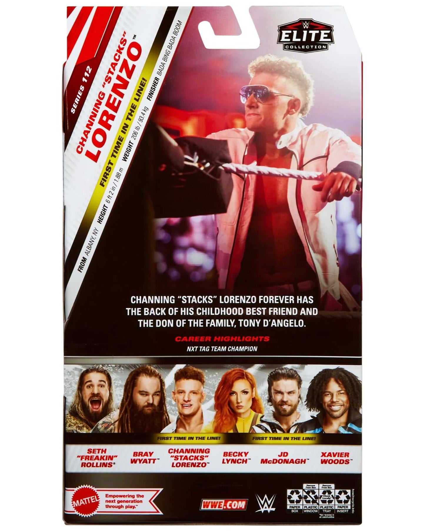 WWE Elite 112 - Channing "Stacks" Lorenzo