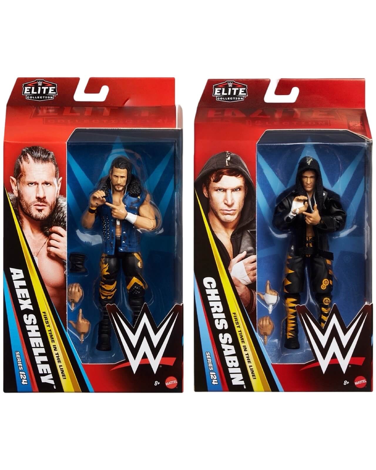 WWE Elite 124 - Motor City Machine Guns - Alex Shelly und Chris Sabin