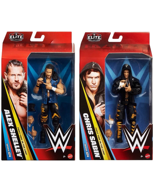 WWE Elite 124 - Motor City Machine Guns - Alex Shelly und Chris Sabin