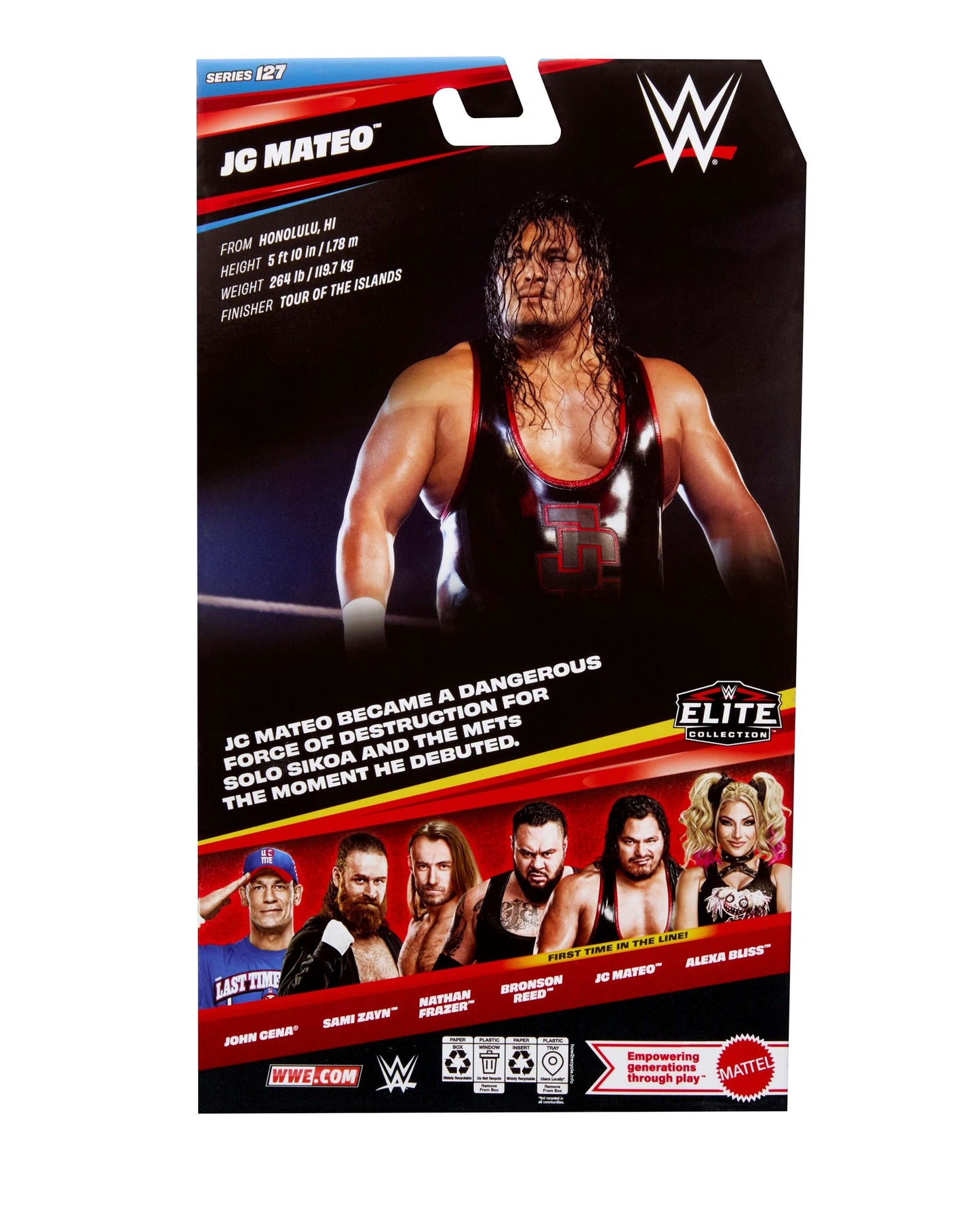 WWE Mattel Elite 127 - JC Mateo