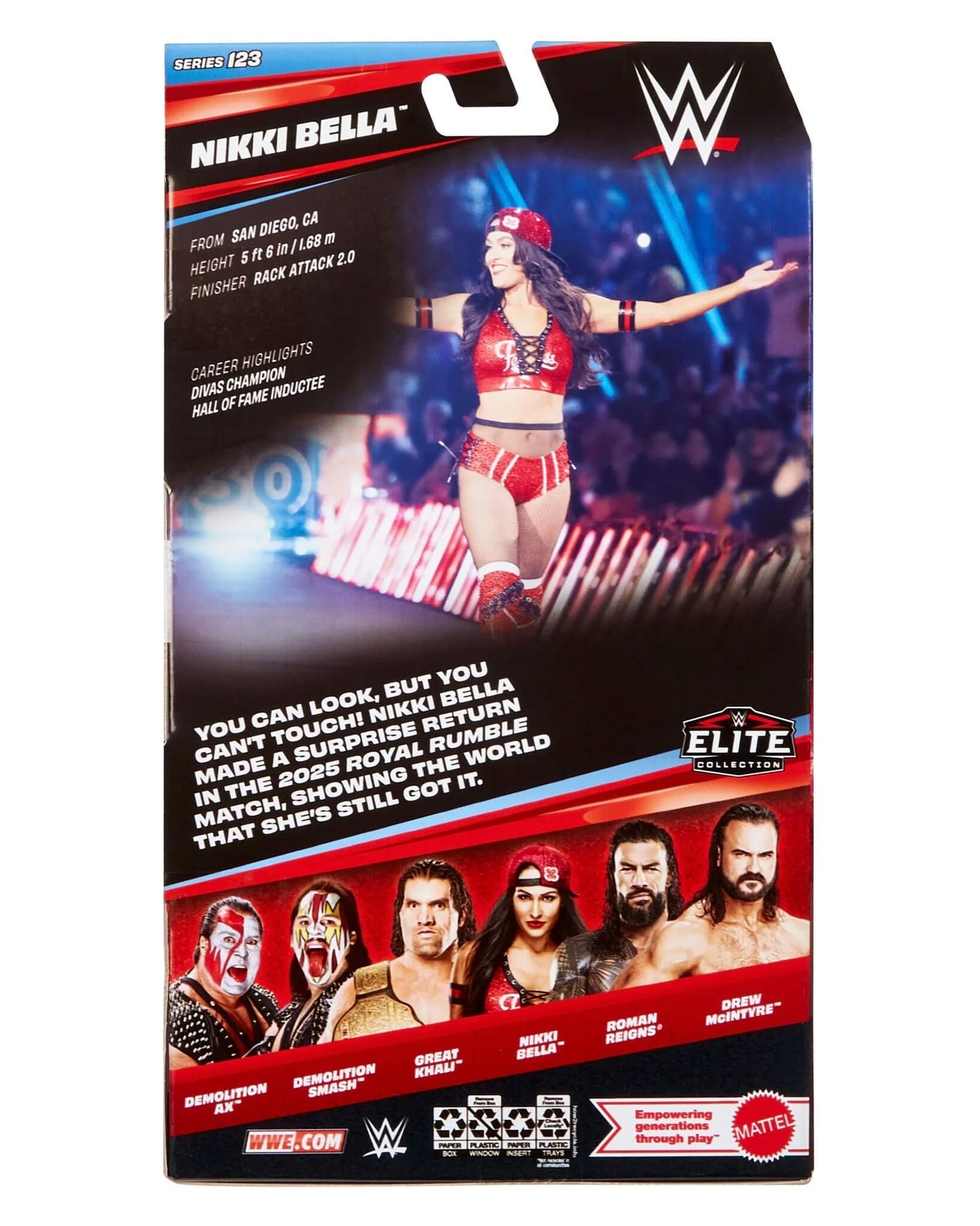 WWE Elite 123 -  Nikki Bella