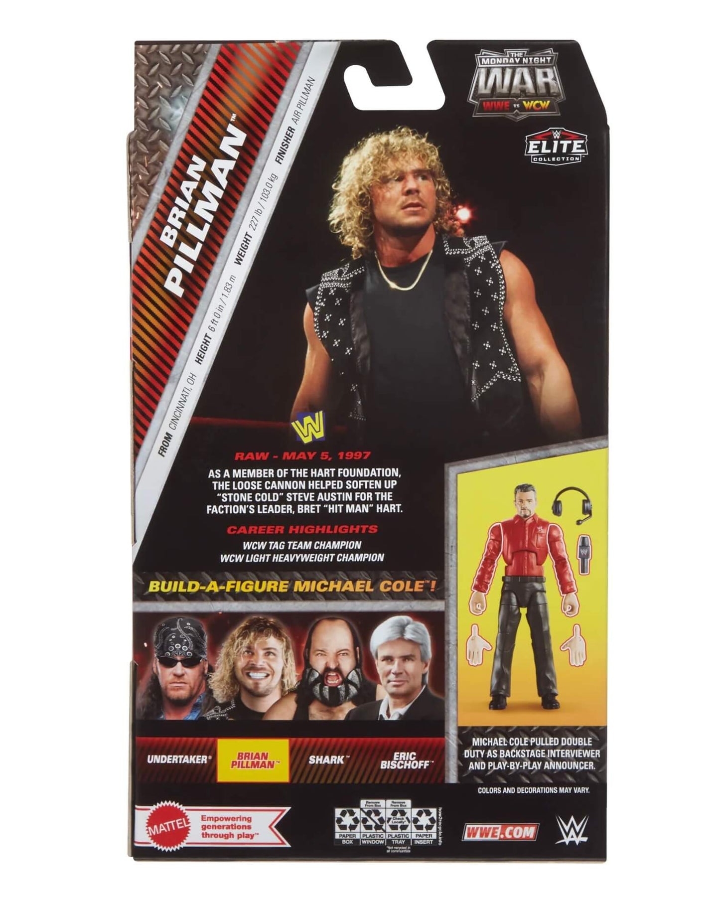 WWE Elite Monday Night War 8 - Brian Pillmann