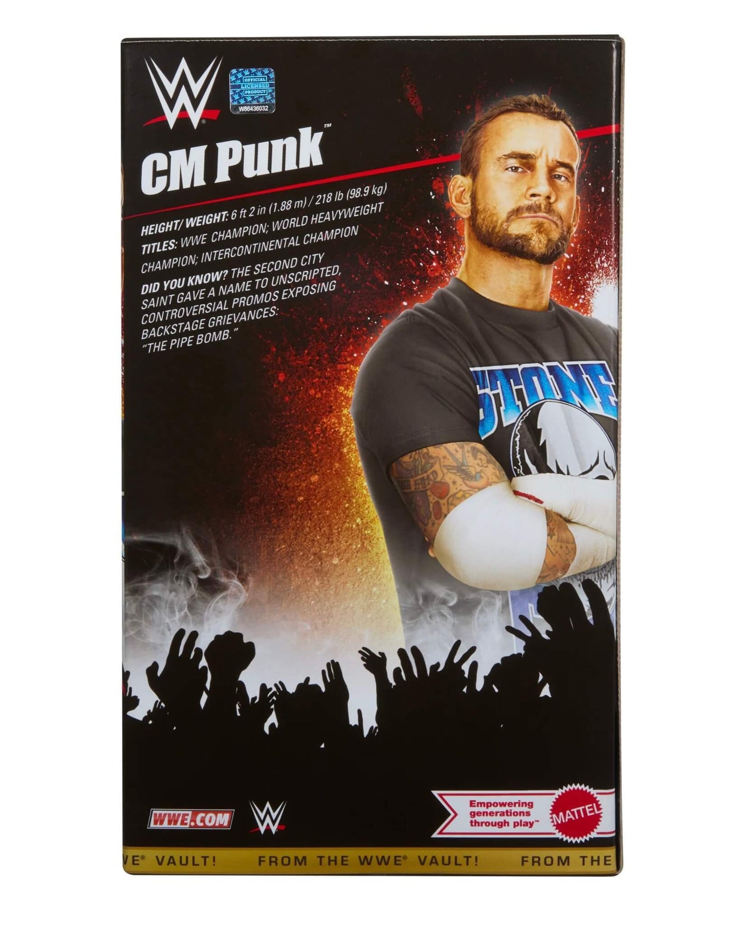 WWE Elite From the Vault (Ringside Exclusive) - CM Punk