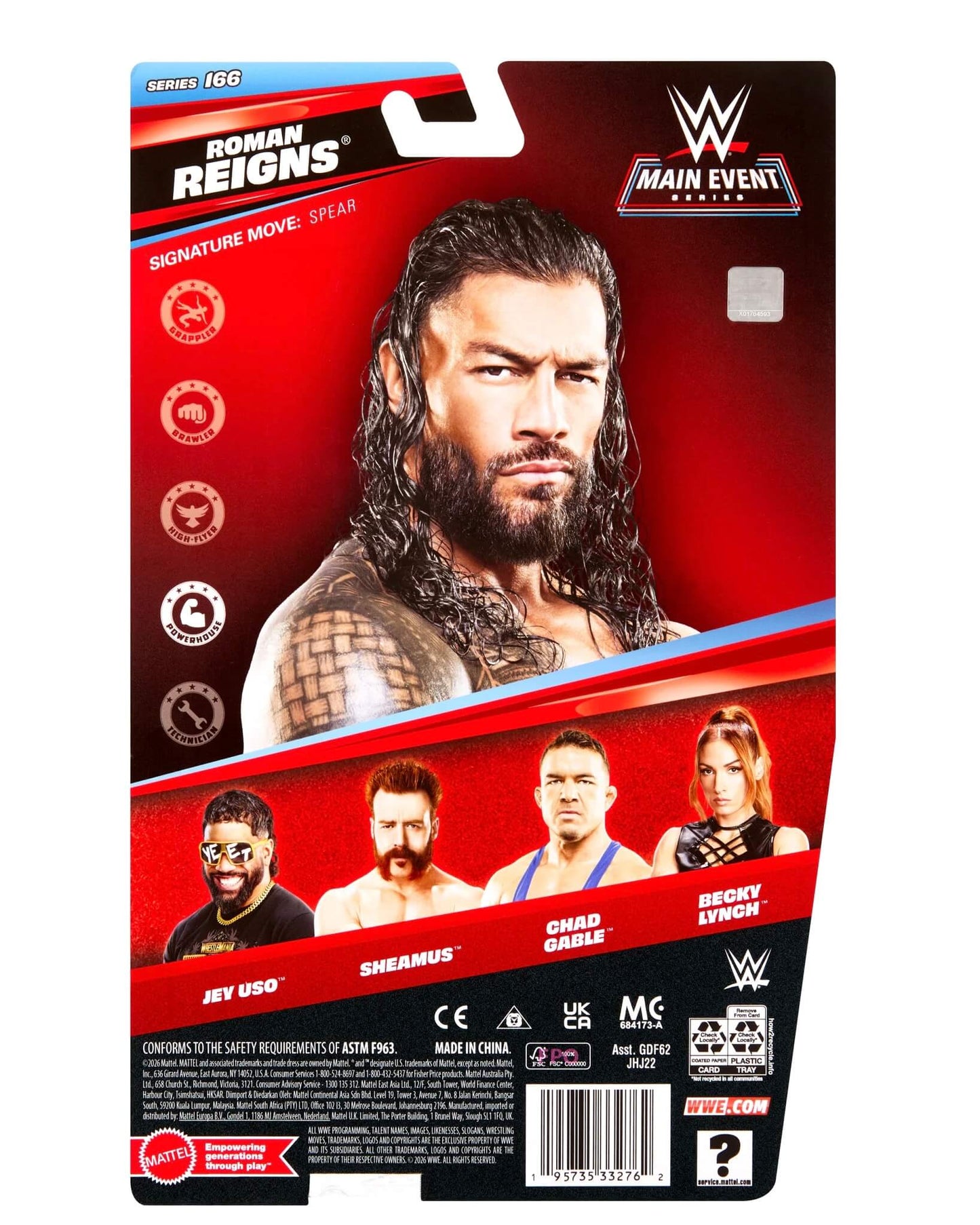 WWE Mattel Main Event 166 - Roman Reigns