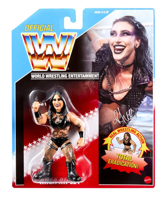 WWE 2026 Retros Wave 3 Ringside Exclusive - Rhea Ripley (Pre-Order)