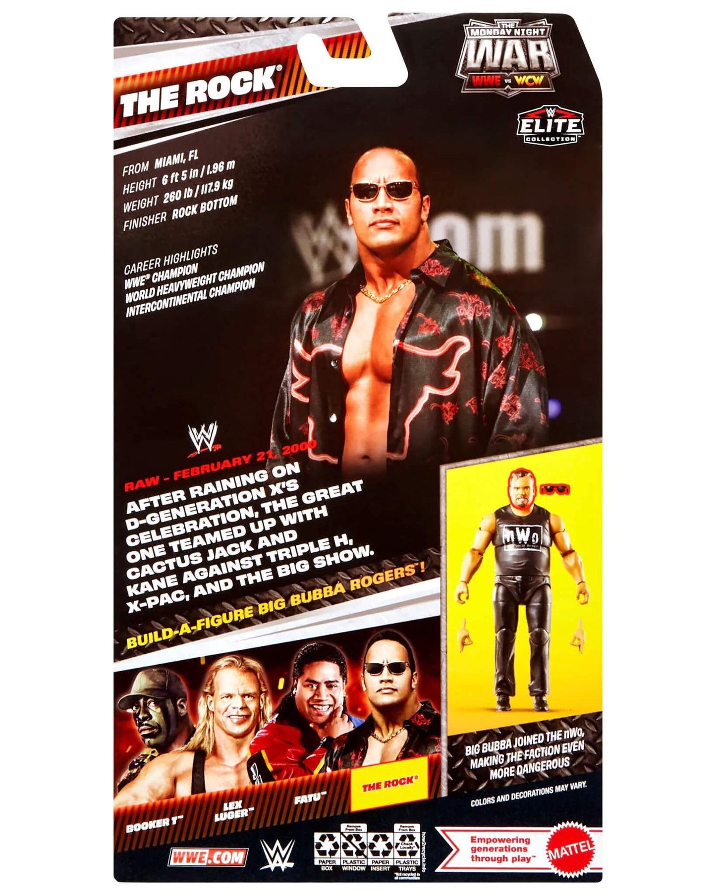 WWE Elite Monday Night War 9 - The Rock