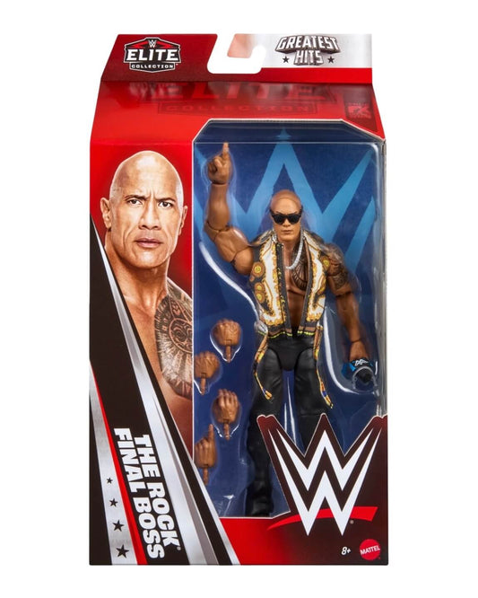 WWE Mattel Elite Greatest Hits 10 - The Rock "Final Boss"