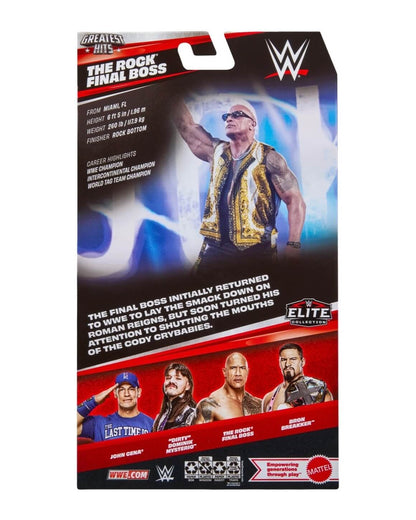 WWE Mattel Elite Greatest Hits 10 - The Rock "Final Boss"