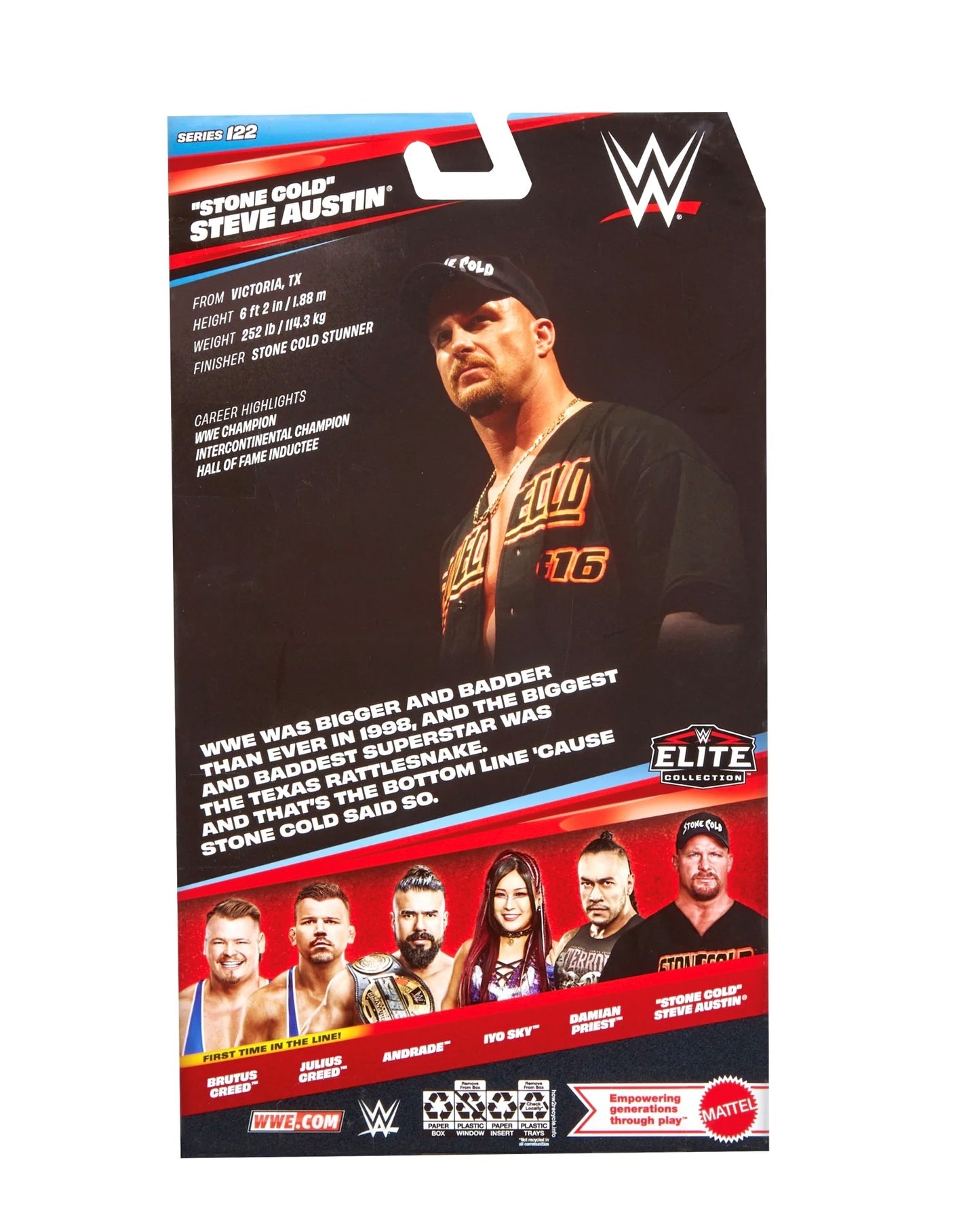 WWE Elite 122 - "Stone Cold" Steve Austin
