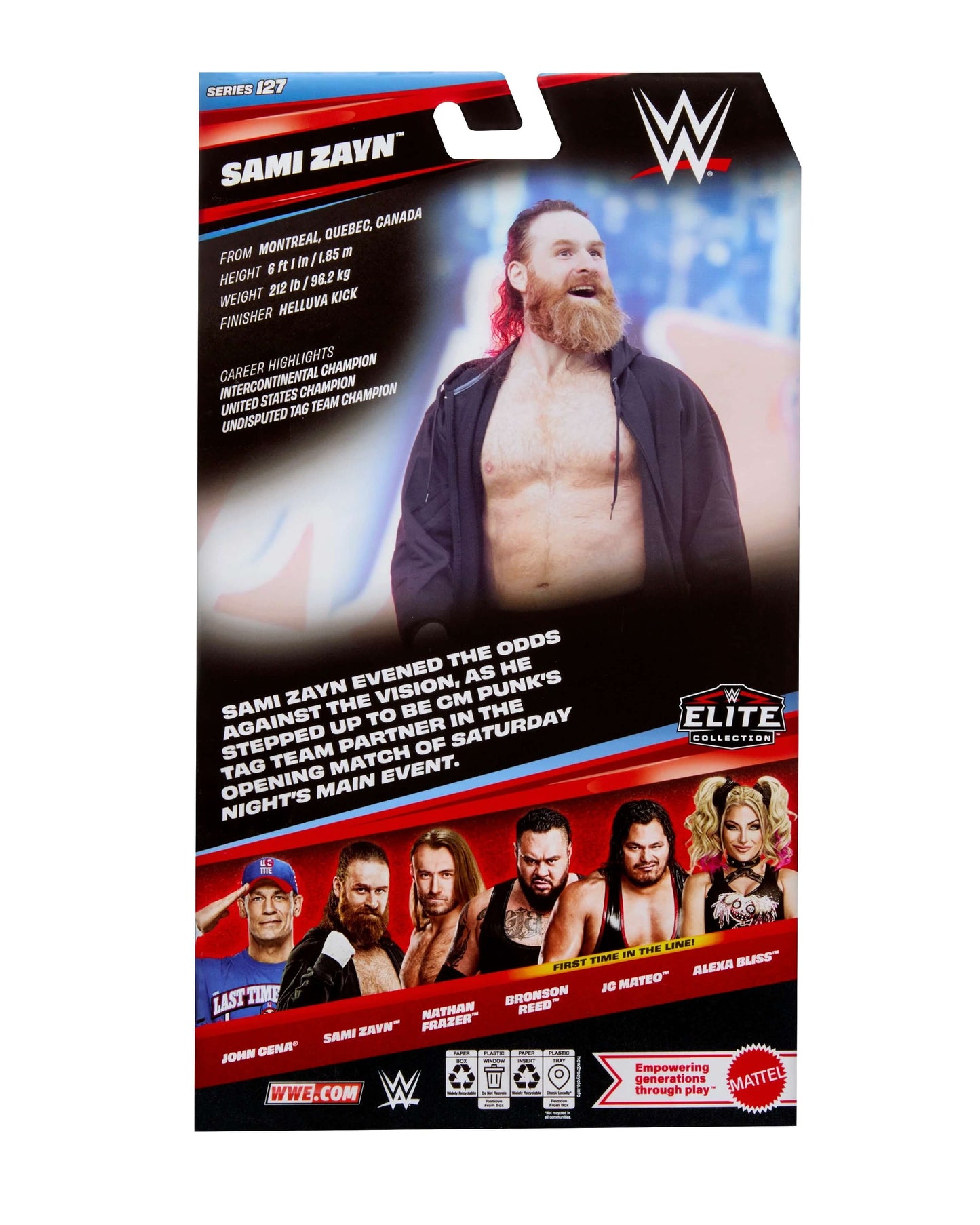 WWE Mattel Elite 127 - Sami Zayn