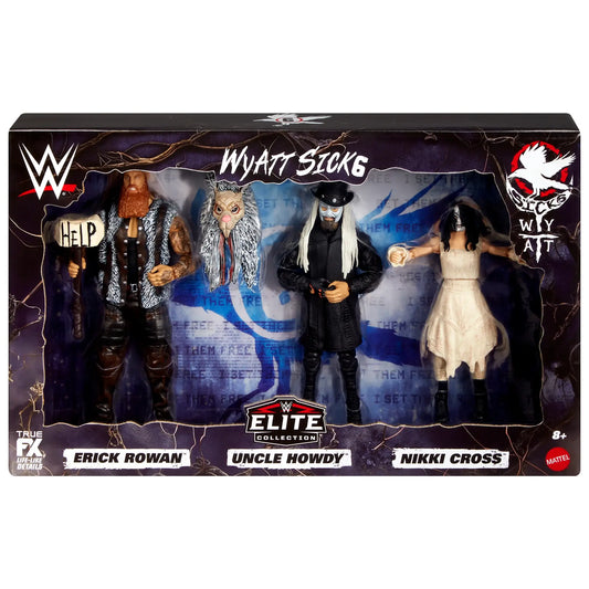 WWE Elite Exclusive 3-Pack Wyatt Sicks - Uncle Howdy, Erick Rowan & Nikki Cross