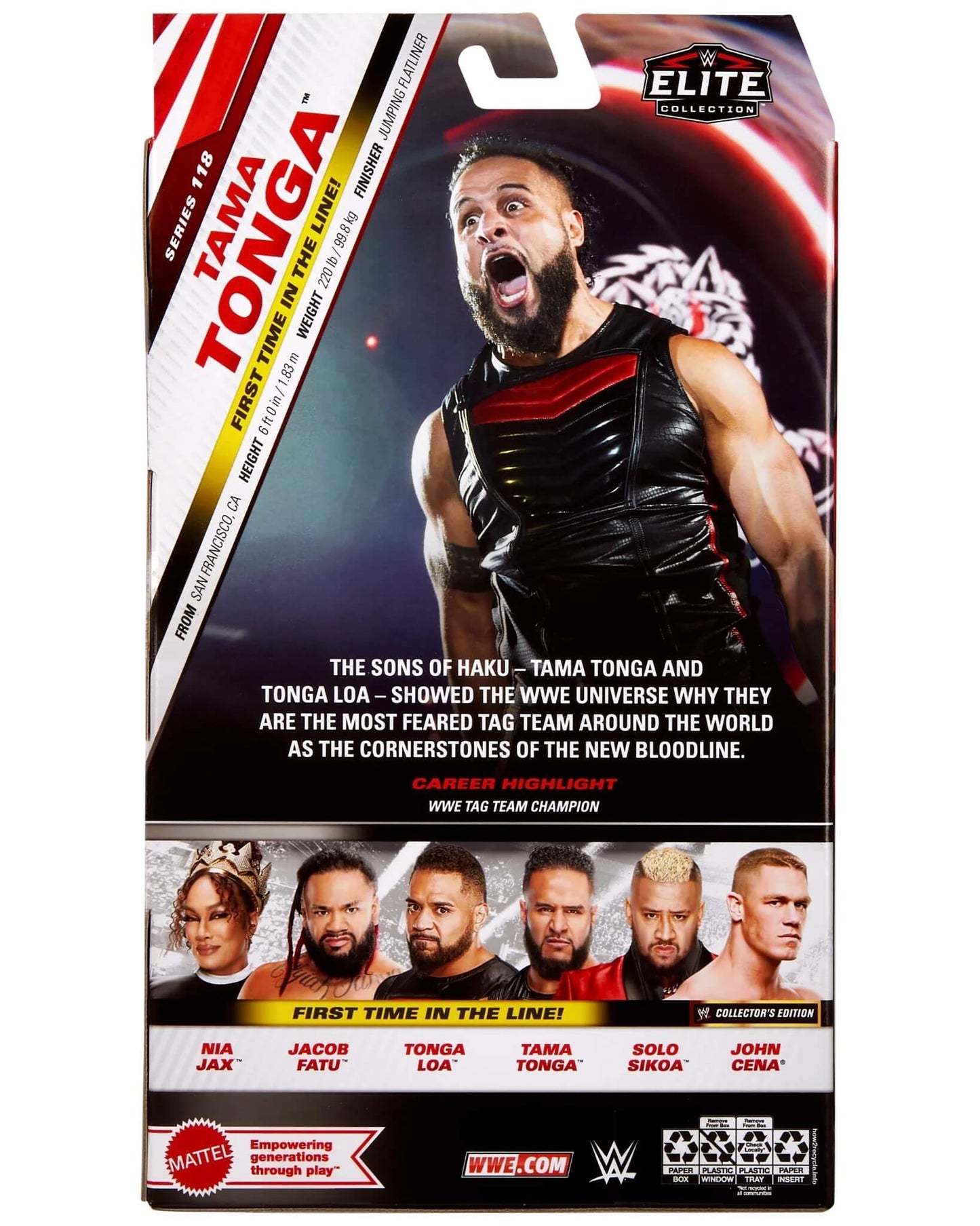 WWE Elite 118 - Tama Tonga