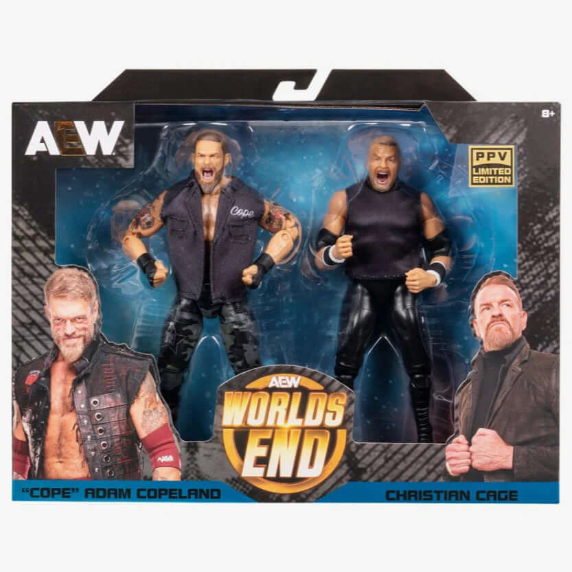 AEW Unrivaled Collection Pay Per View Limited Edition 2-Pack - "Cope" Adam Copeland & Christian Cage