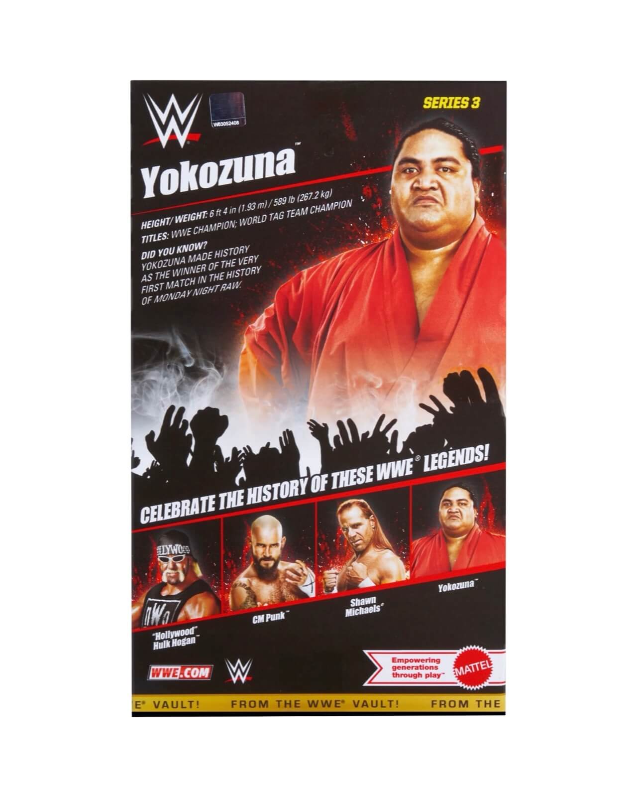 WWE Elite From the Vault 3 - Yokozuna (Chase)