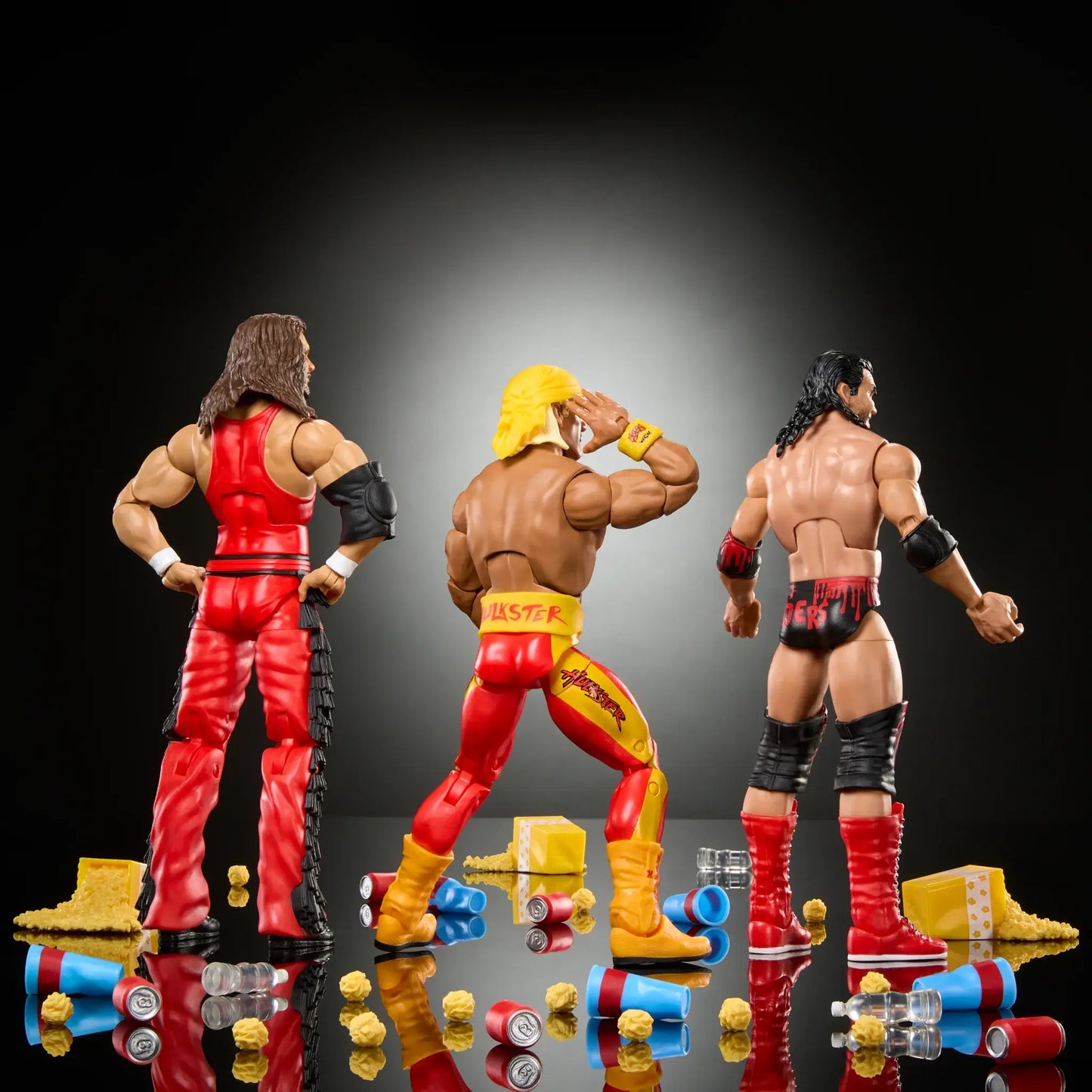 WWE Mattel Elite Bash at the Beach 3-Pack: Hulk Hogan, Scott Hall & Kevin Nash
