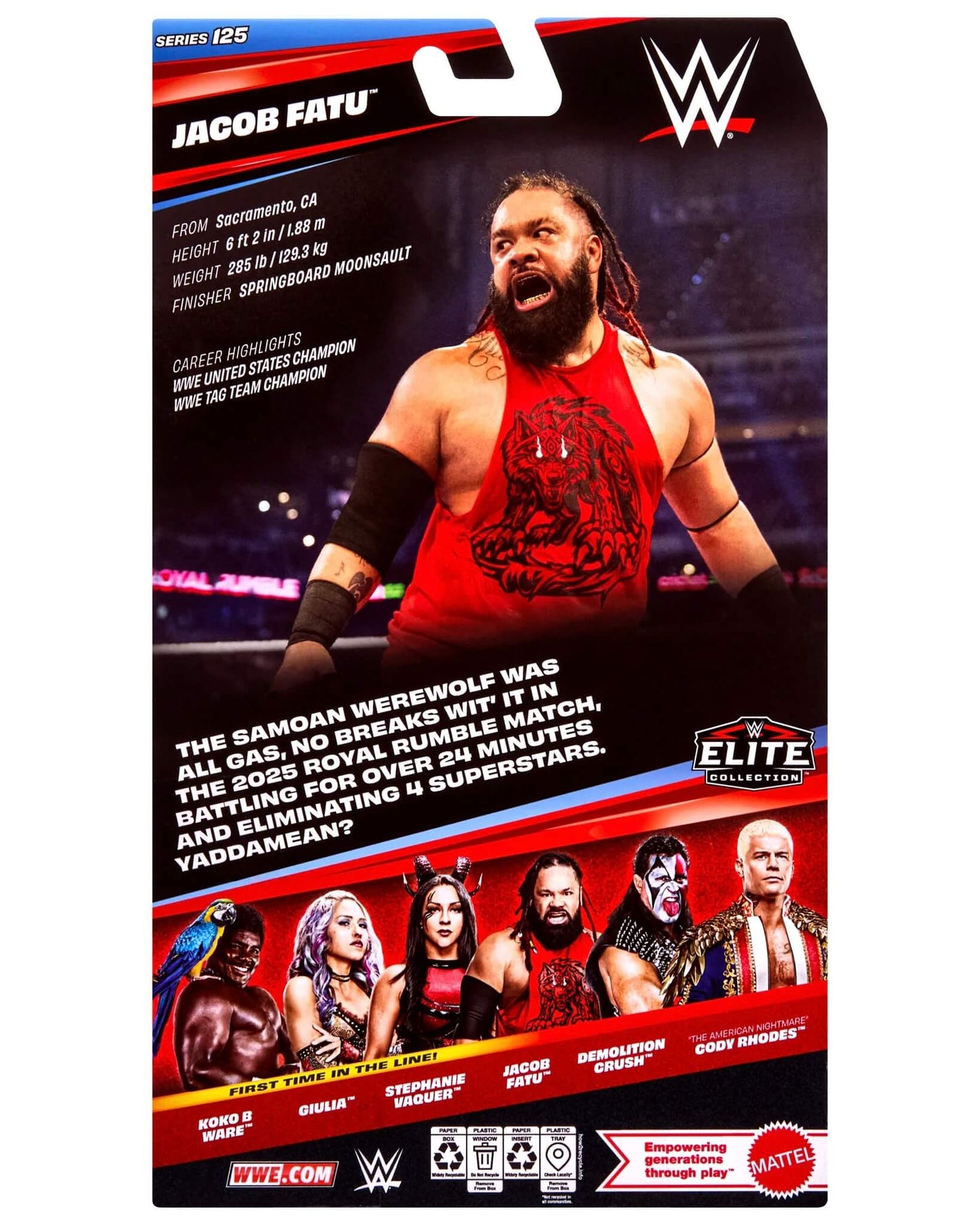 WWE Elite 125 - Jacob Fatu